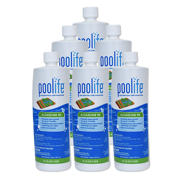Poolife Algaecide 90 - 32 oz - 6 Pack