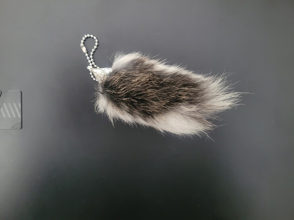 Lucky Rabbit Foot Keychain