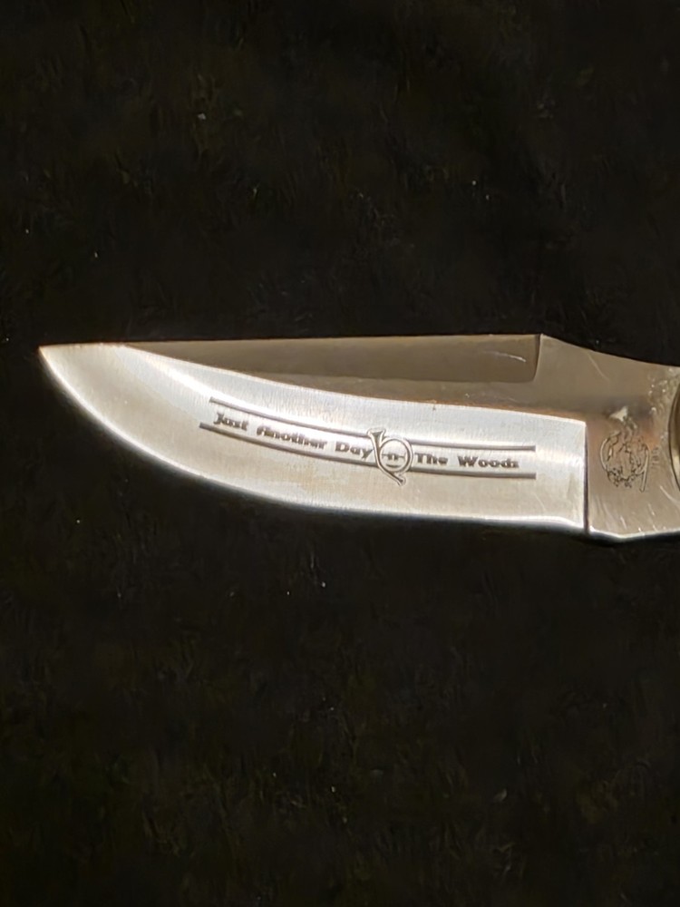 FOX And HOUND POCKET KNIFE Italy Bone Handle
