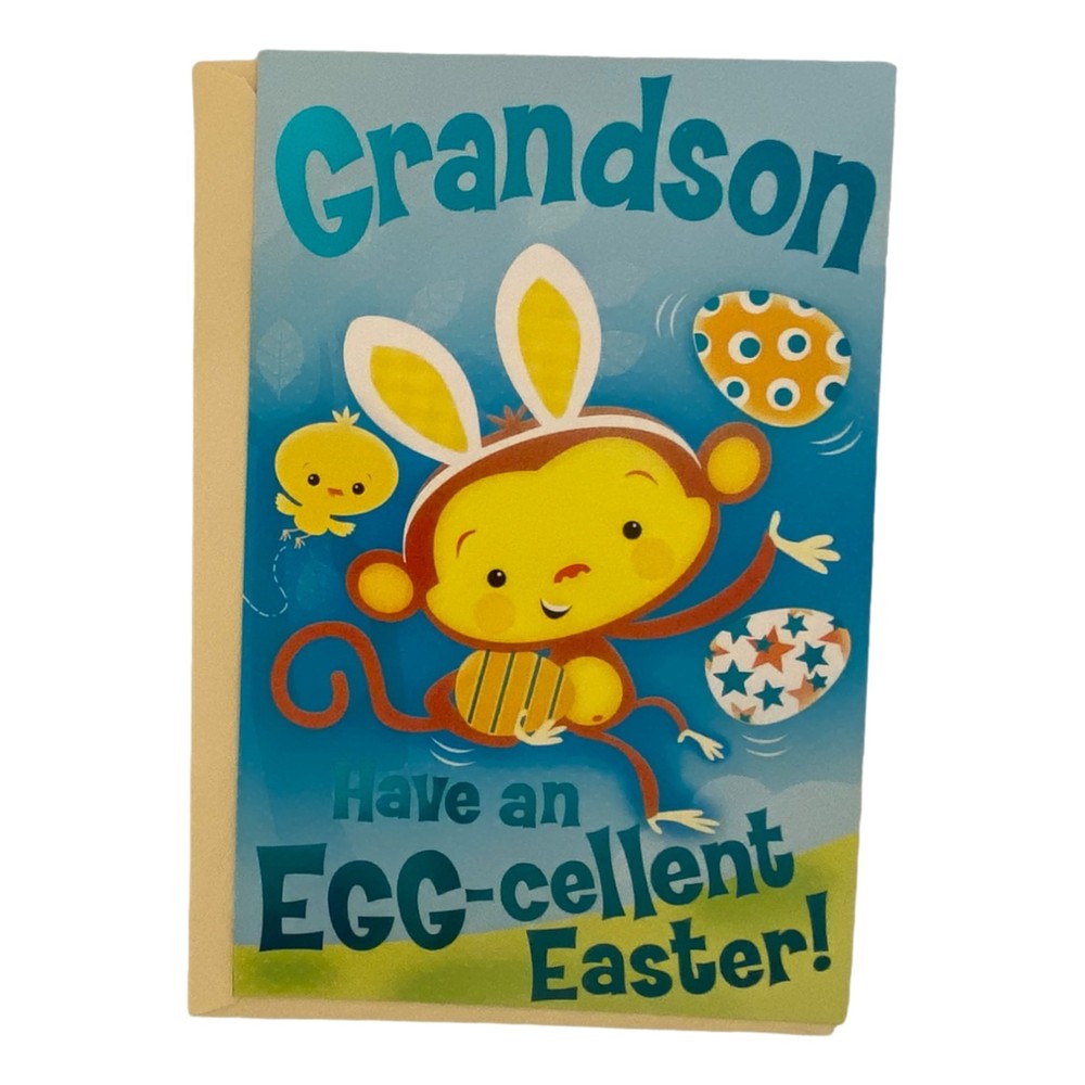 Grandson Have an Egg-cellent Easter!