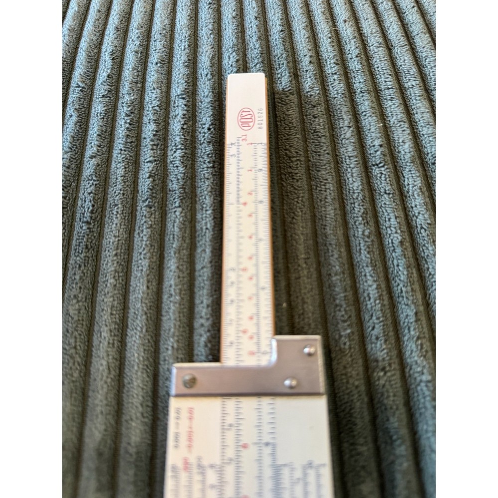 Vintage POST 1460 Versalog Slide Rule with Leather Case Engineering Math Tool