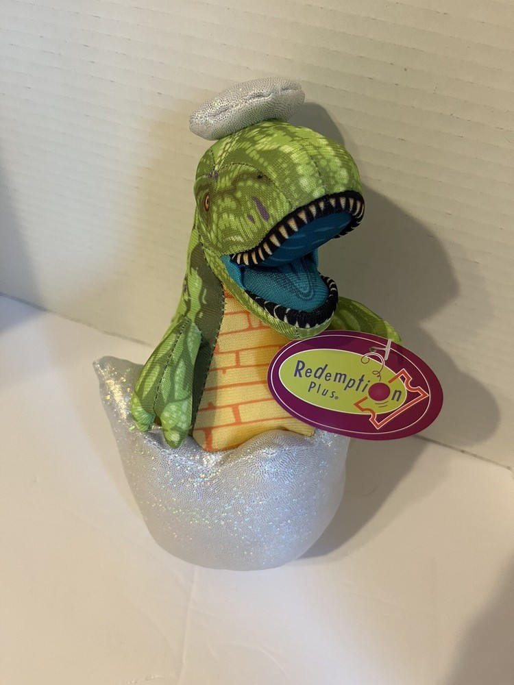 Dinasaur Hatching From Egg Plush