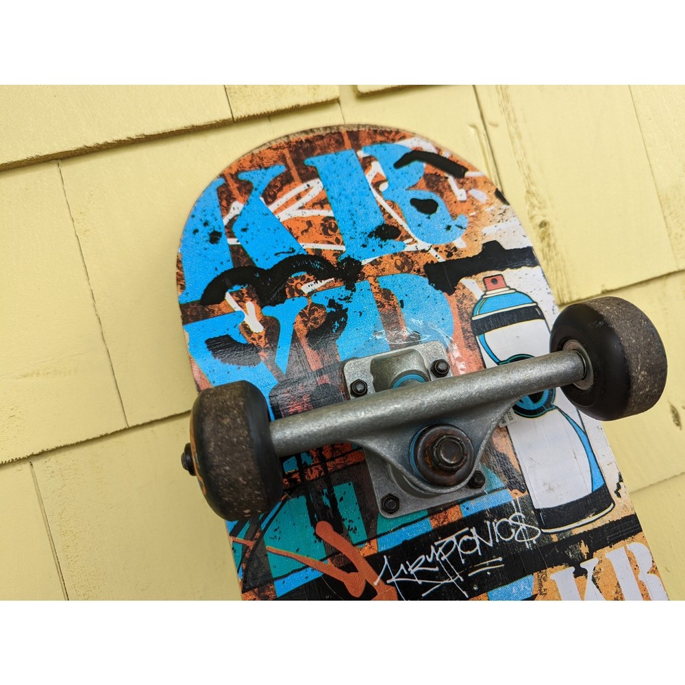 Kryptonics Skateboard -Logo Gas Mask- 50mm