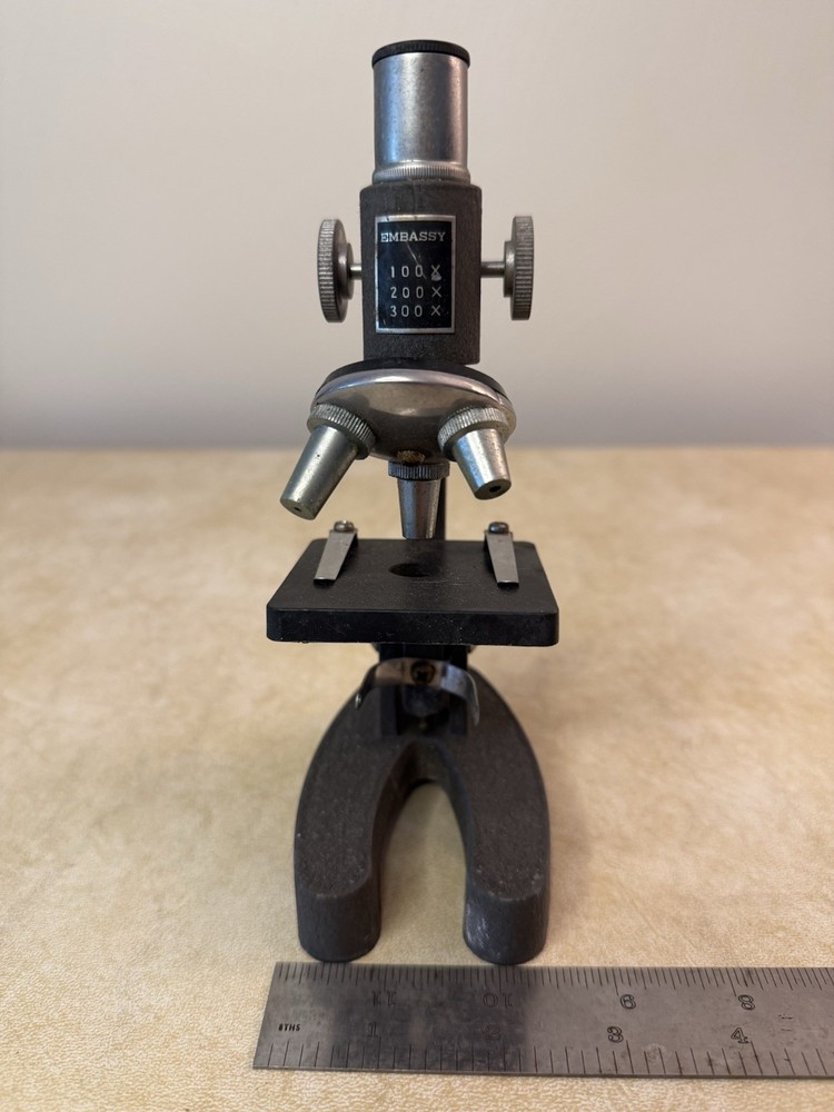 Vintage Antique Embassy Microscope - Missing Mirror