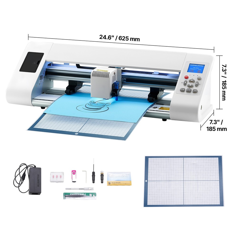 Cutting Machine Vinyl Cutter Machine Automatic Edge Detection Adjustable