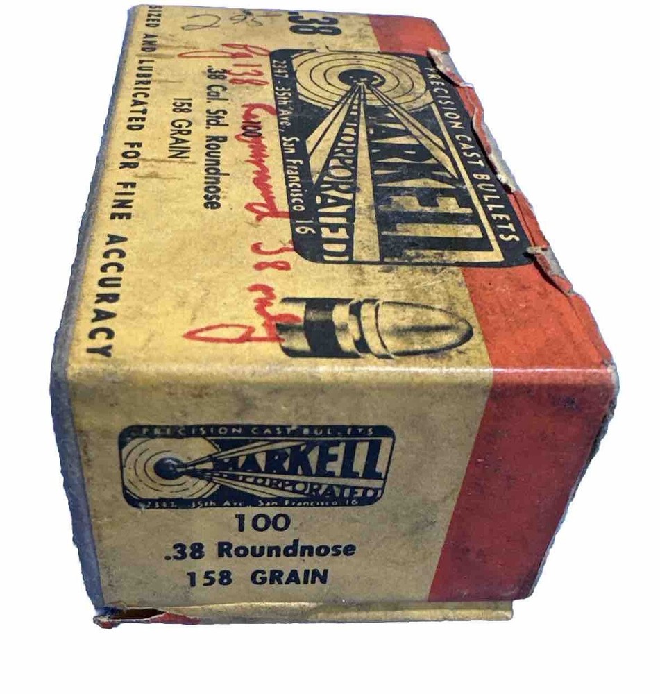 vintage Antique Ammo Reloading Collectible Empty Boxes RCBS Markell