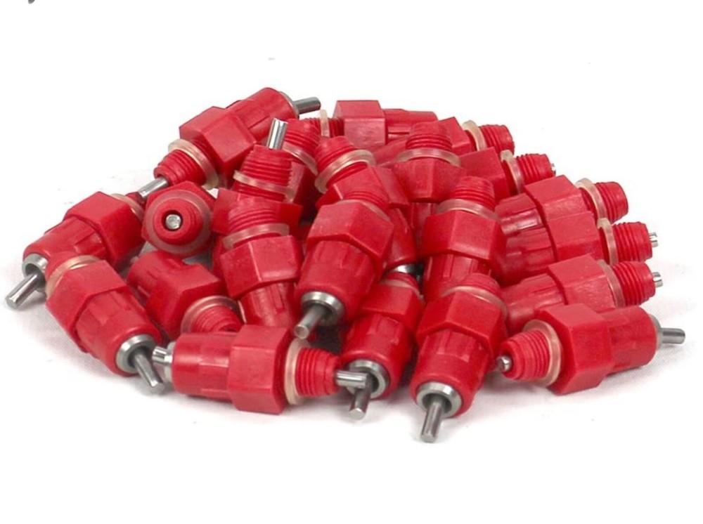 25 Threaded Nipples For Automatic Chicken Waterer