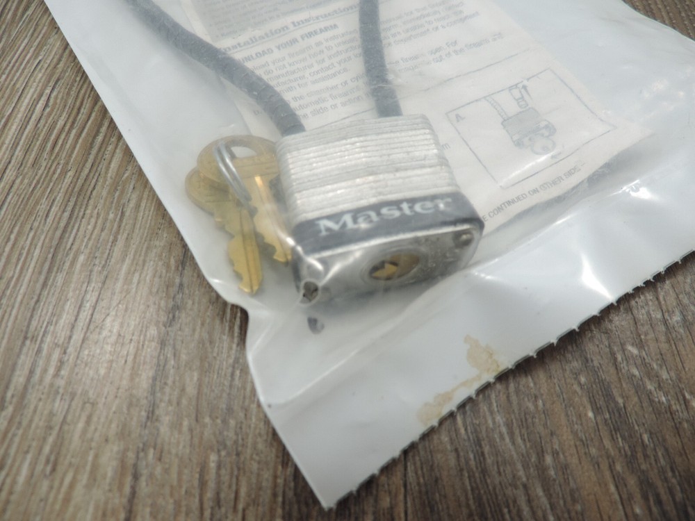 Master Lock Cable Gun Lock 107