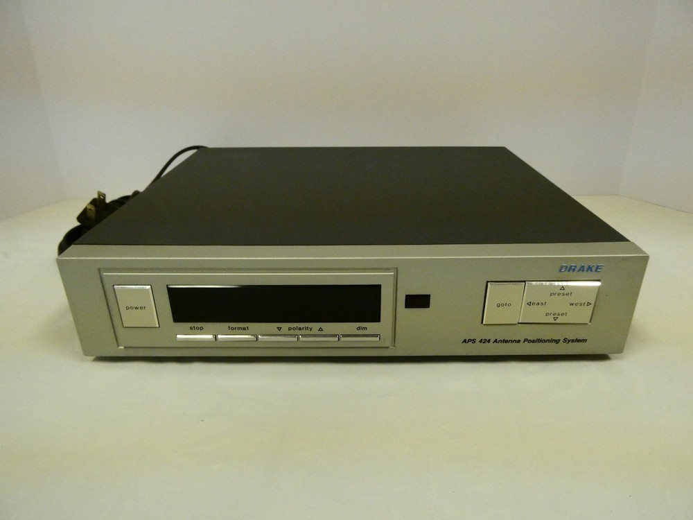 Vintage Drake Antenna Positioning System APS 424 Model 2587 Powers On! Untested!