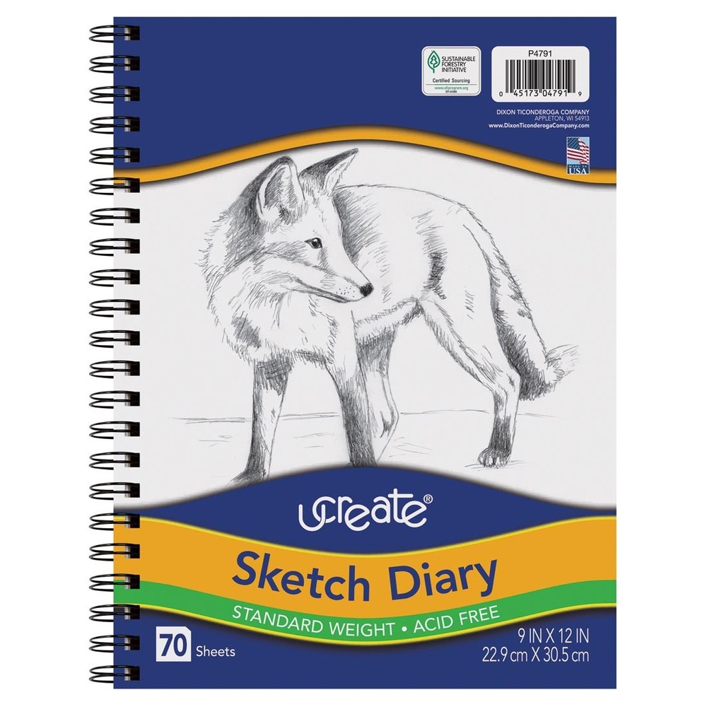 UCreate Sketch Diary 9x12"