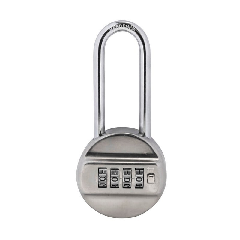 VAULT LONG SHACKLE RESETTABLE COMBINATION PADLOCK