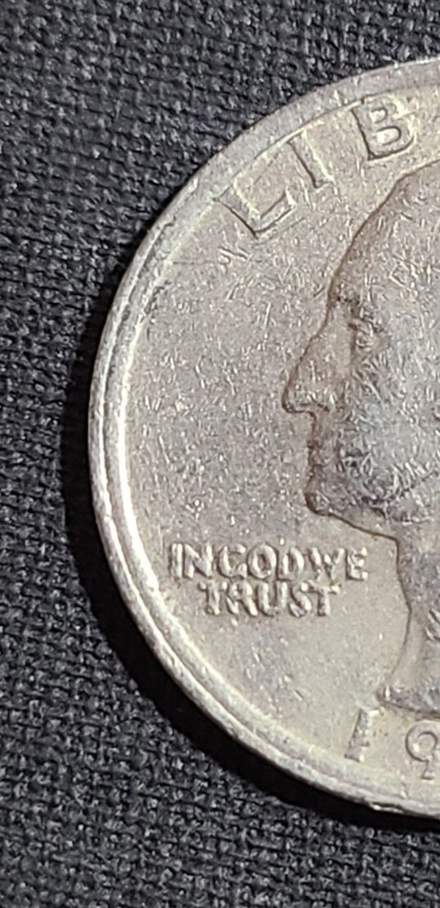 1977 P Quarter Partial Collar