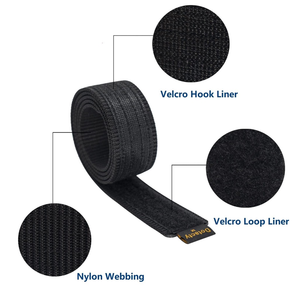 Inner Belt Hook Lined 1.5" Under Inside Belt for use with Duty/Utility/Tactic...