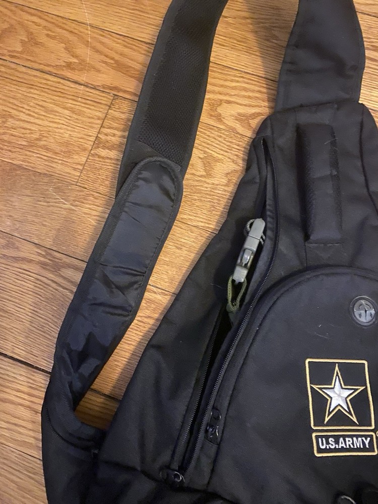 US ARMY Shoulder Sling Pack Nylon Preowned