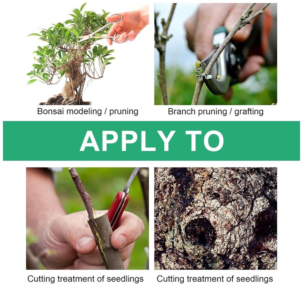 Tree Wound Pruning Sealer, Tree Wound Dressing with Brush, Tree Wound Sealer