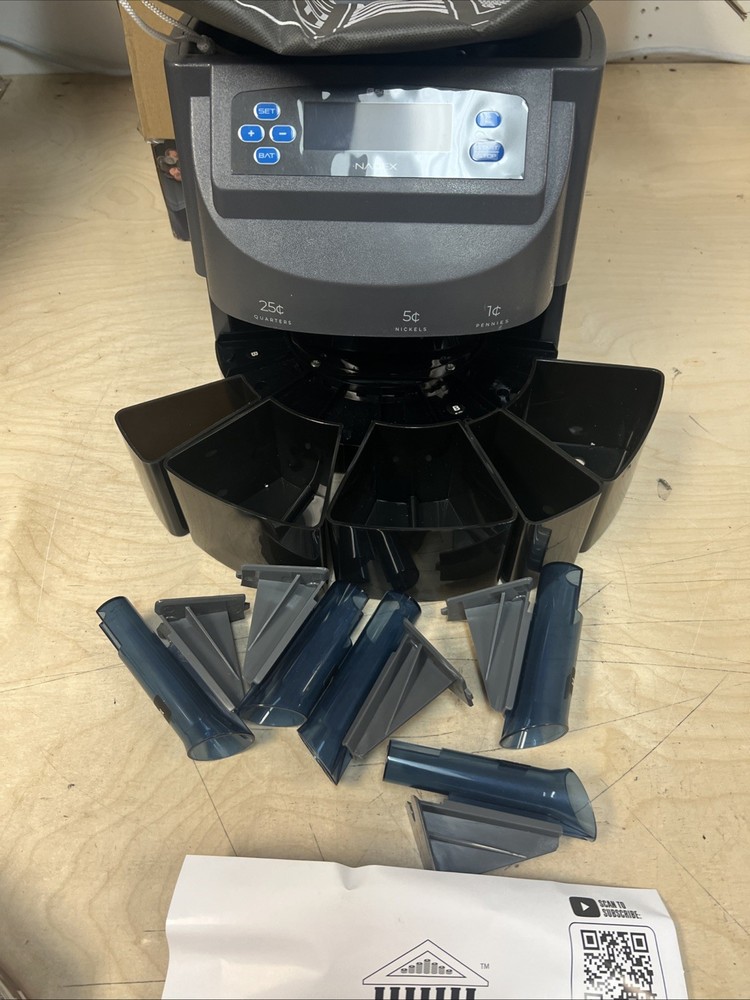 Nadex S540 Coin Sorting Machine Sorting Made Simple