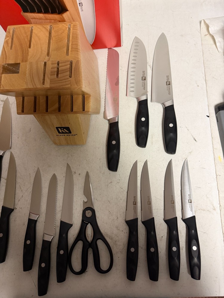 Klaus Meyer 15 Pieces Knife Block Set