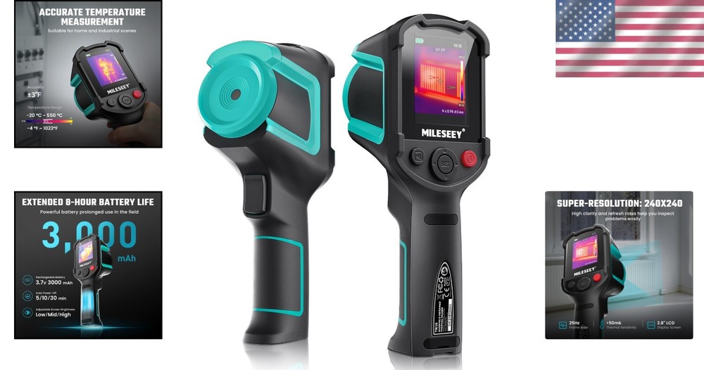Super Resolution Thermal Camera, Handheld Infrared Imager