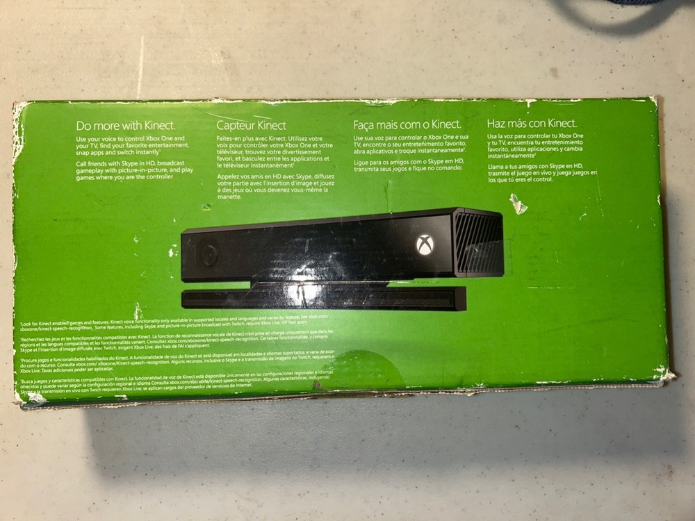 Microsoft Xbox One Kinect Sensor (Black) New Open Box
