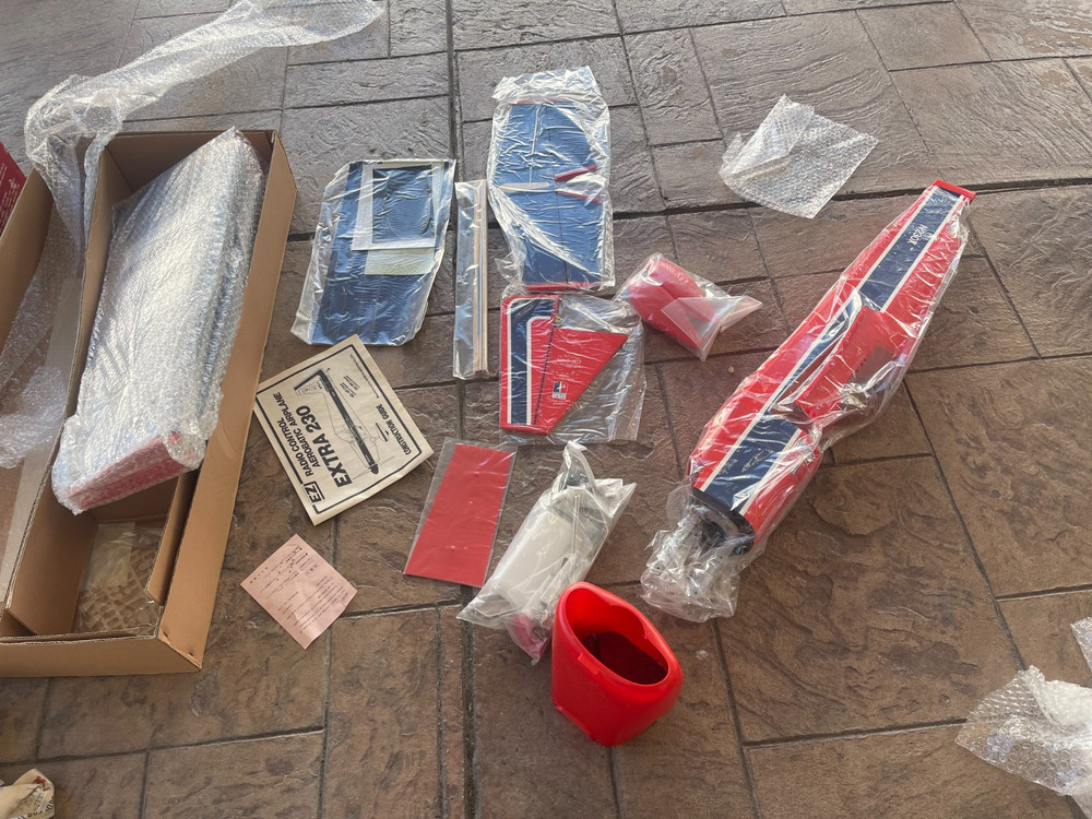 E-Z Models The EXTRA 230 R/C Model Airplane Kit
