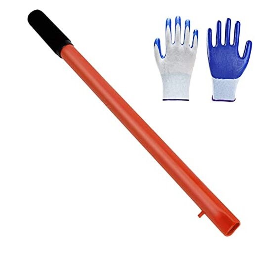 Horizontal Hydraulic Jack Handle 2 Ton, Jack Handle Replacement, with Rubber