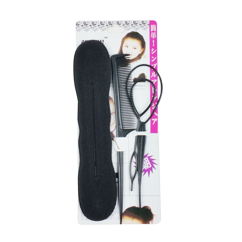 Hair Styling Tools Bun Maker Topsy Tail Braid Ponytail Maker Comb DIY