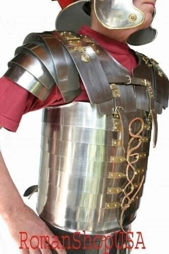 Roman Lorica Segmentata Segmenta Armor Roman Centurion Helmet Armor Jacket