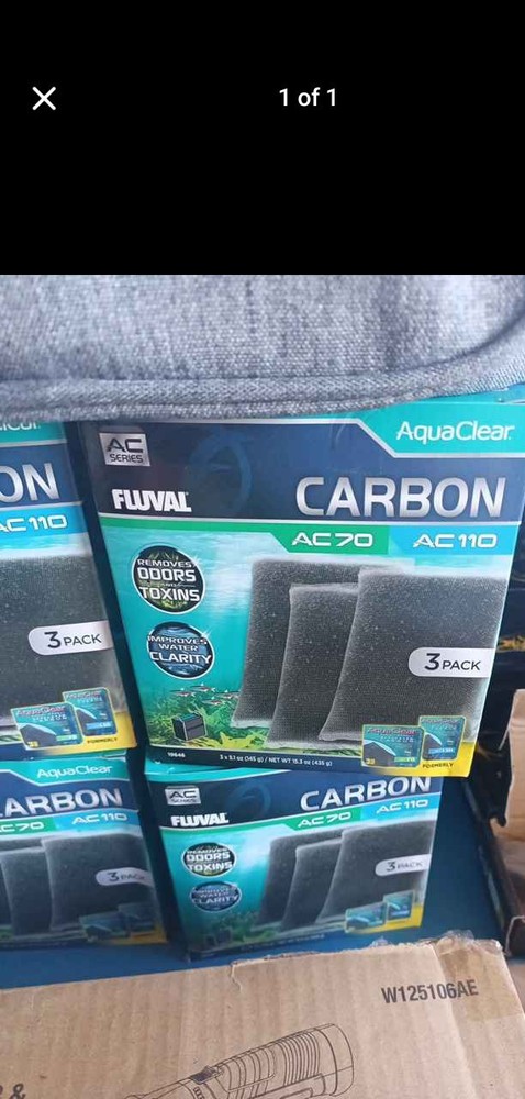 Fluval Carbon for AC70 Power Filter 3 pack