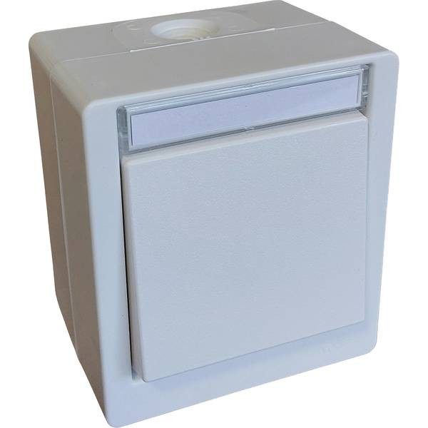 N&L 27720 Complete Wall Switch White 1pc