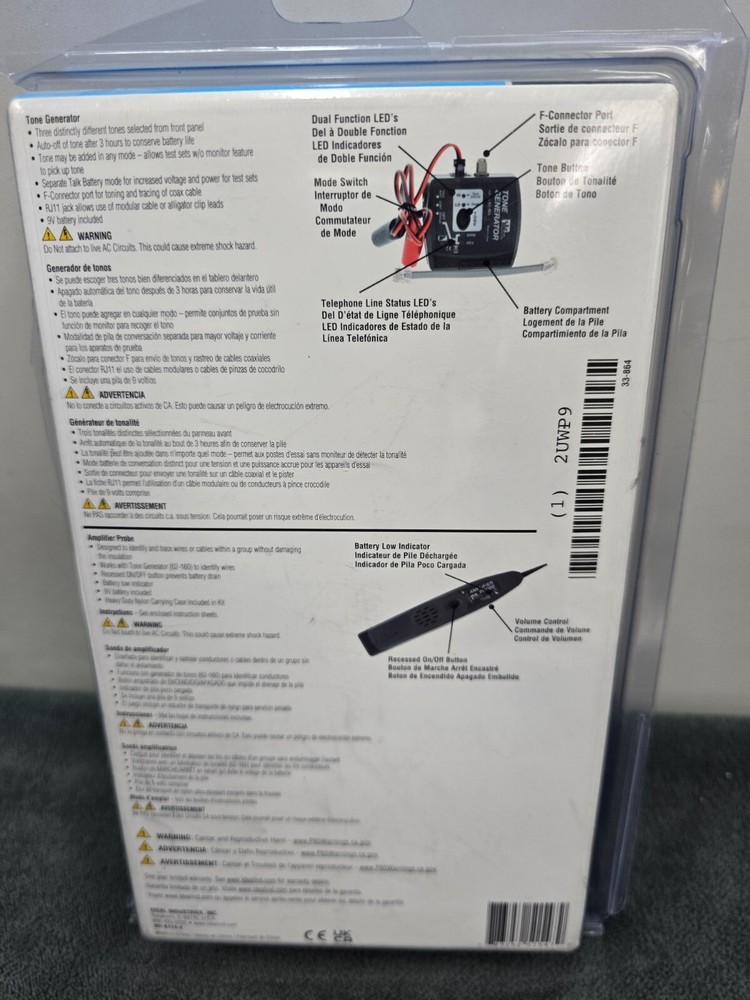 IDEAL Tone Generator and Amplifier Probe Kit