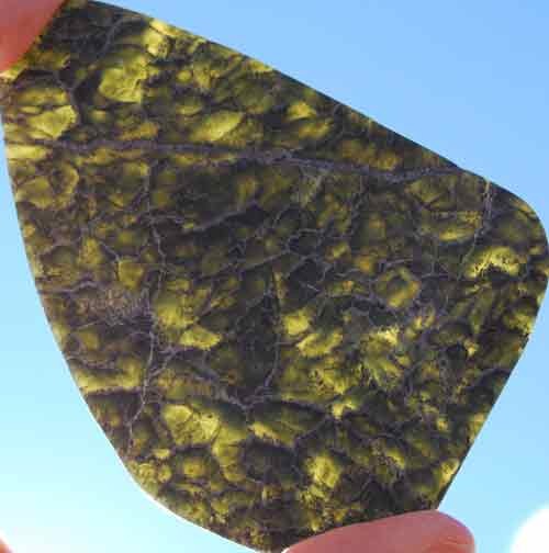 Olivine Slab #14