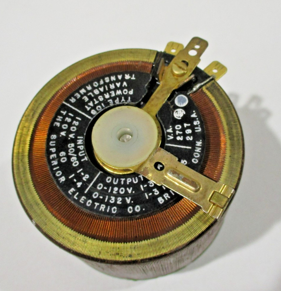 Superior Variac Electric Powerstat 10B Variable Autotransformer