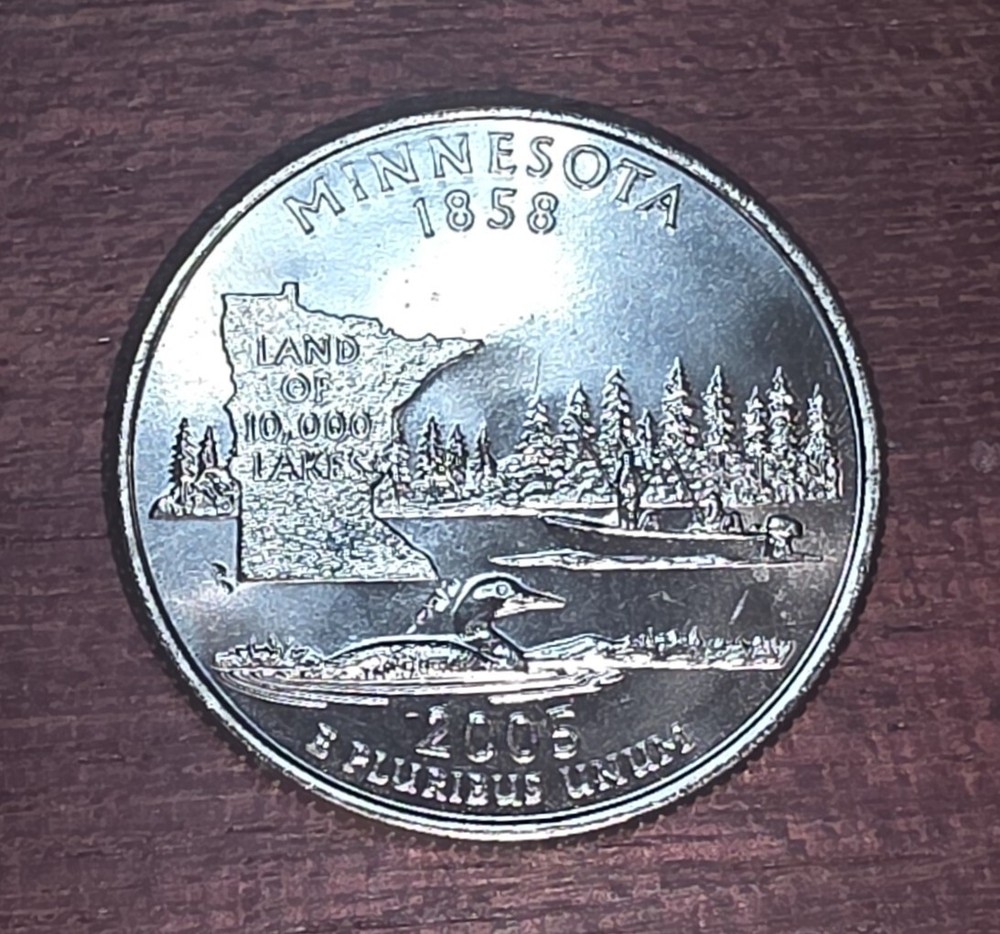 2005-D - Minnesota - U.S. State Quarter- UNC from US Mint