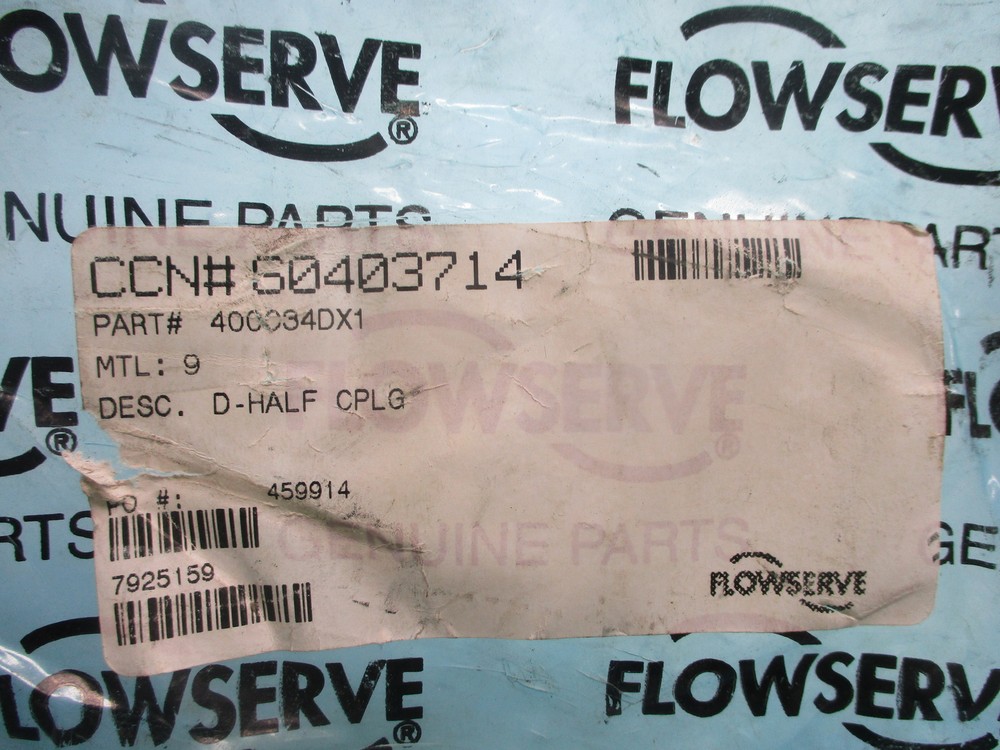 FLOWSERVE 400C34DX1 COUPLING NSMP