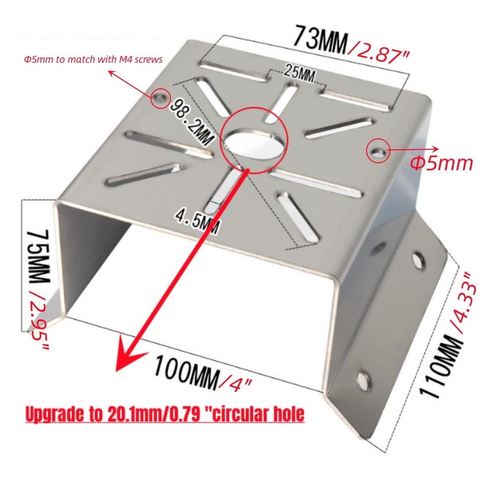 CCTV Corner Mount Bracket, Stainless Steel Wall Corner Adapter Mount Bracket ...