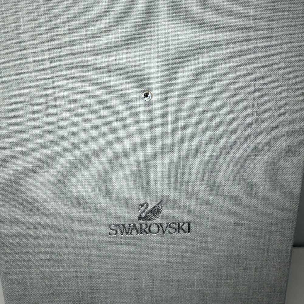 SWAROVSKI Grey Notebook/ Journal Diary In Box