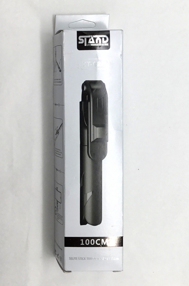 STAND LIVE BROADCAST Bluetooth Remote Control Foldable Tripod/Selfie Stick