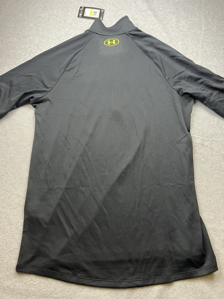 Under Armour Men's Tech 2.0 1/2 Zip Pullover Size Medium Black 1328495 006 NWT