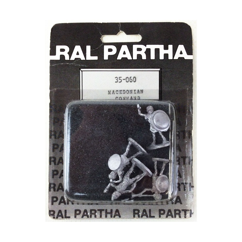 Ral Partha Historical Mini 25mm Macedonian Command Pack New
