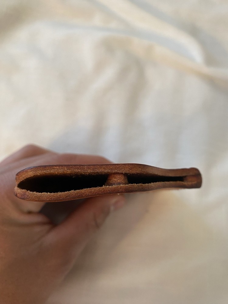 Leather Pocket Knife Sheath Only