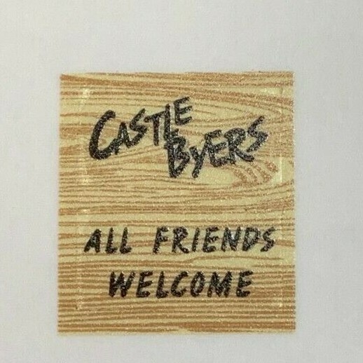 Custom Replacement Stickers for Stranger Things Castle Byers
