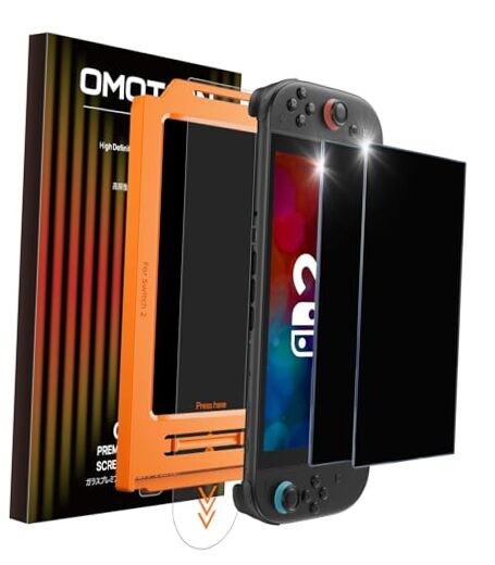 Auto-Alignment Privacy Screen Protector for Switch 2 Privacy - 7.9 Inch