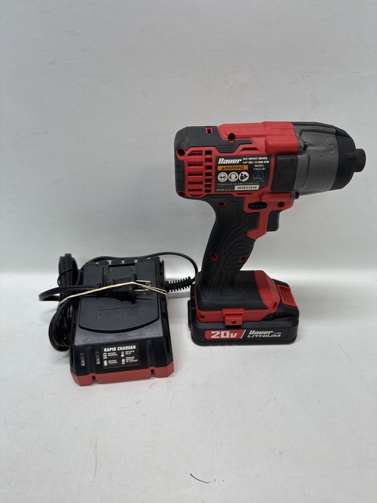 Bauer Tools 20v Impact Driver