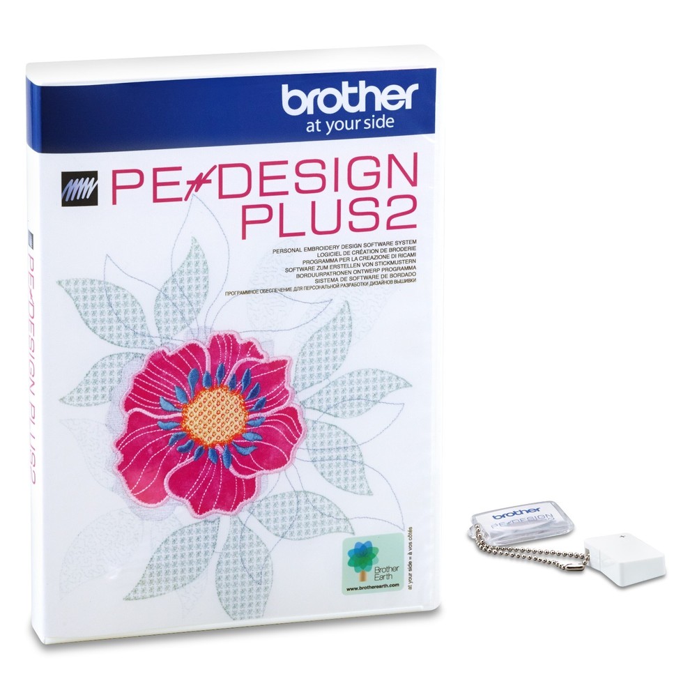 Brother PED DESIGN2 Embroidery Machine Design Software A129