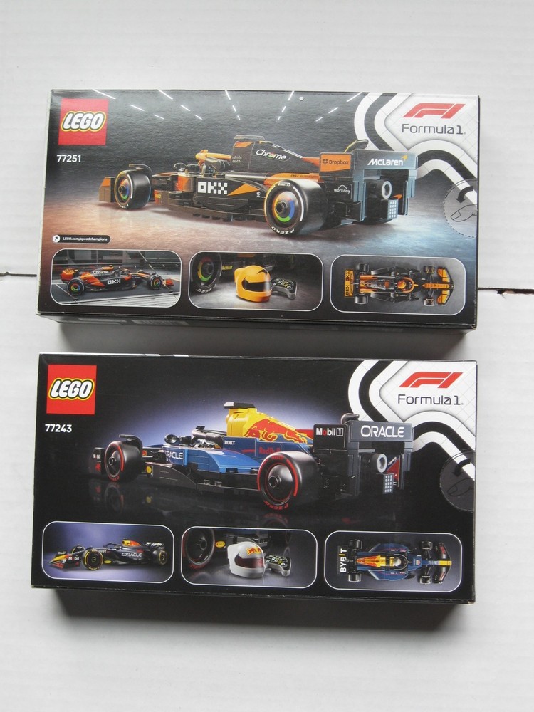 LEGO SPEED CHAMPIONS: Formula 1 - 7 Car sets.