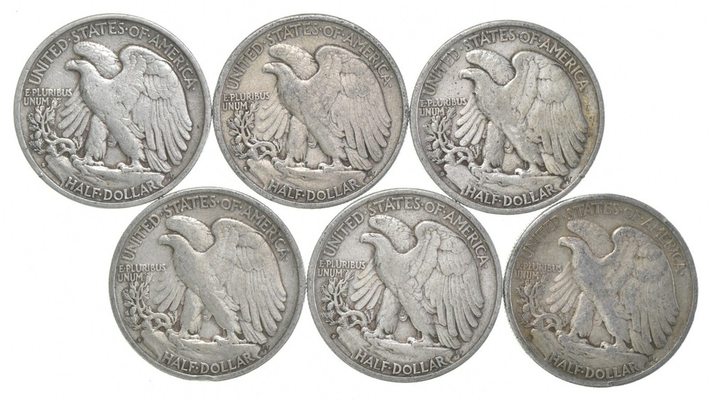 1941-S XF Walking Liberty Half Dollar