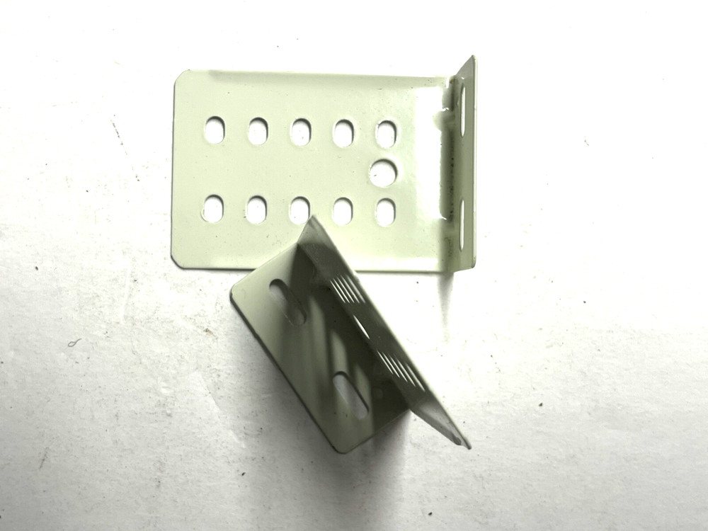 2 Multi drilled L - Brackets 3" x 1" x 2.5"