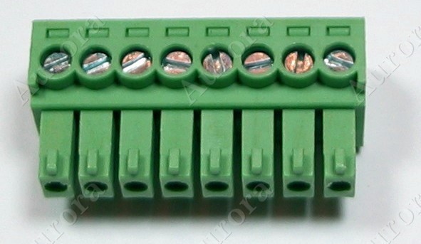 8 Pin / Pole - 3.5mm / Pluggable Connector - Terminal Block - Phoenix Plug
