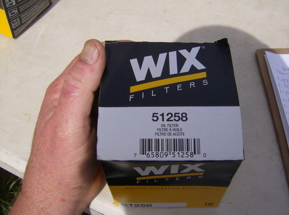 GENUINE WIX 51258 OIL FILTER