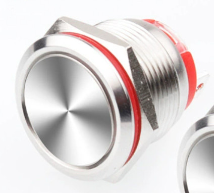 WDELE 20A High Current Short Waterproof Push Button Switch WD19D1